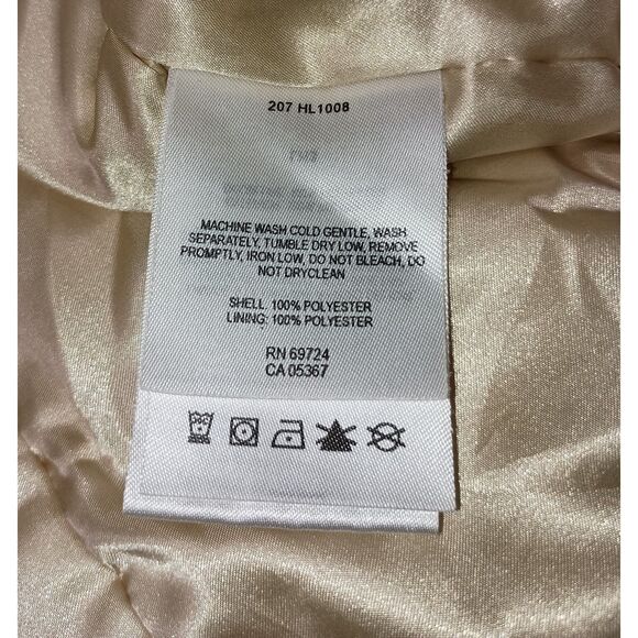 COLUMBIA: River Resort Orange Paisley/Flower Pattern Full Zip-Up Vest, Woman (L) - Picture 7 of 7